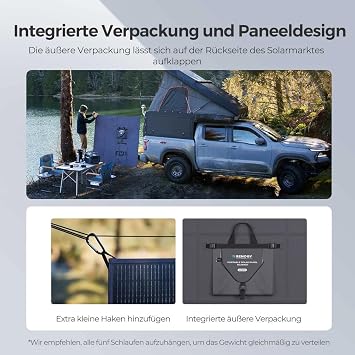 Renogy Solar Panel Foldable Blanket 400W, N Type 25% High Efficiency, Lightweight Portable Foldable Solar Panel for Outdoor Activities Off Grid, SUV, RV, Marine, Camping