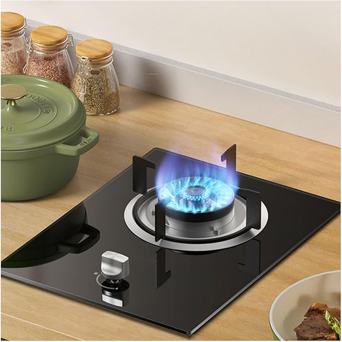 Estufa de Gas Empotrable 1 Puesto 33 cm Negro miniatura 8