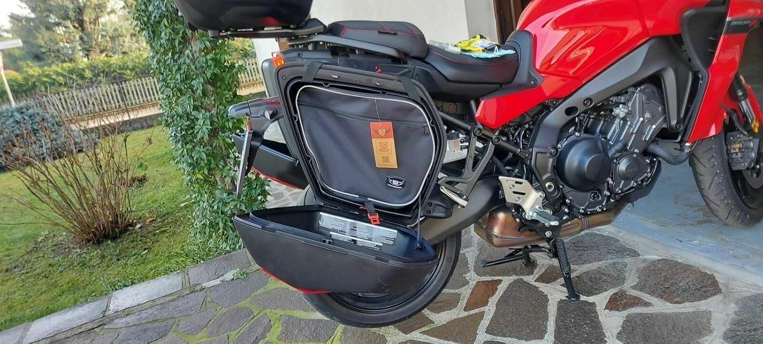 GREAT BIKERS GEAR - Pannier Liner Inner Luggage Bags for Motorcycle Yamaha Tracer 9GT 2021 Boxes/Cases.