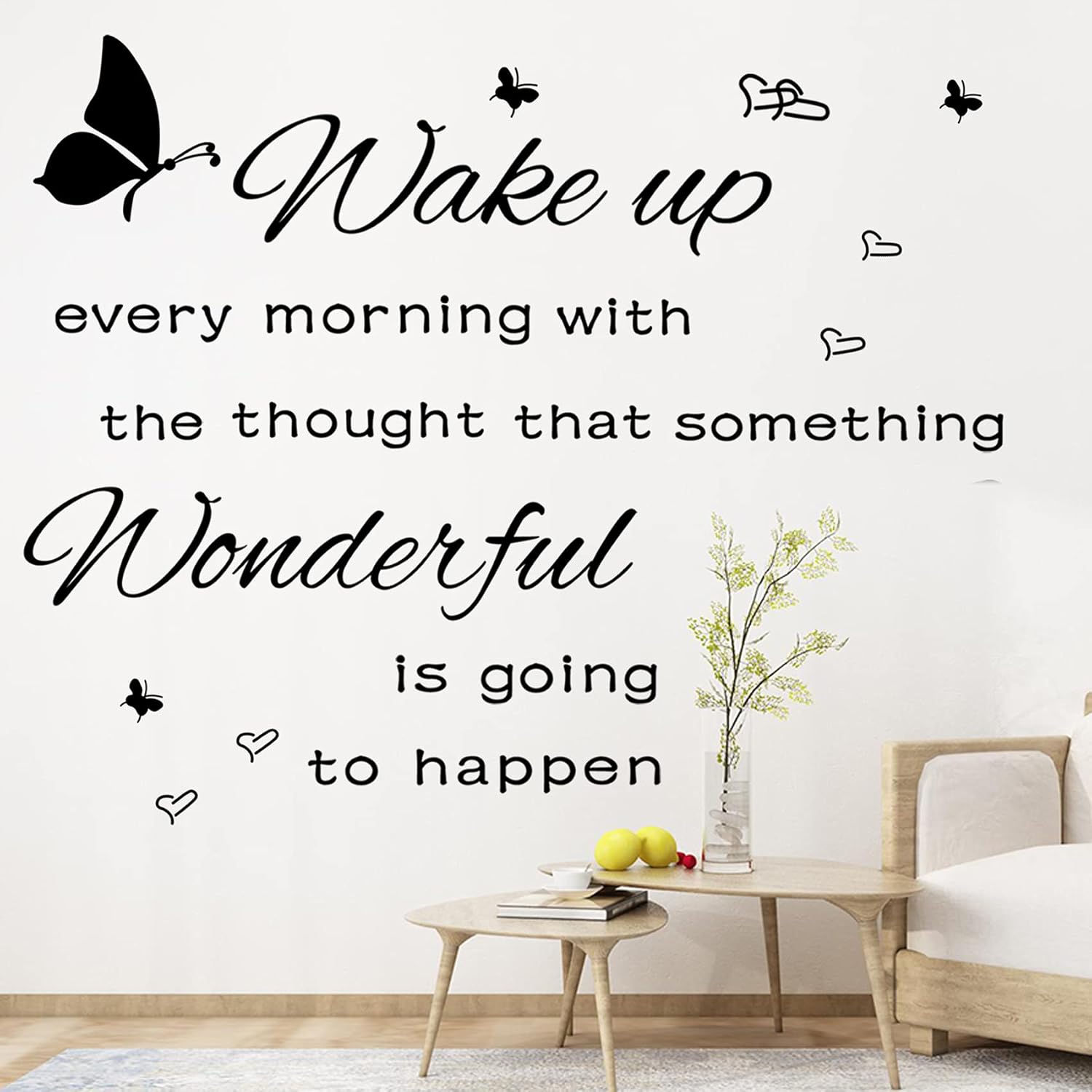 Inspirational Wall Stickers for Bedroom, Vinyl Wall Decals