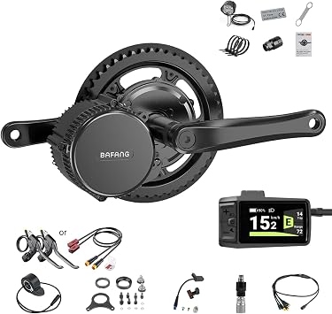 BAFANG 750W Mid Drive Kit,Mid Drive Ebike Conversion Kit Brushless