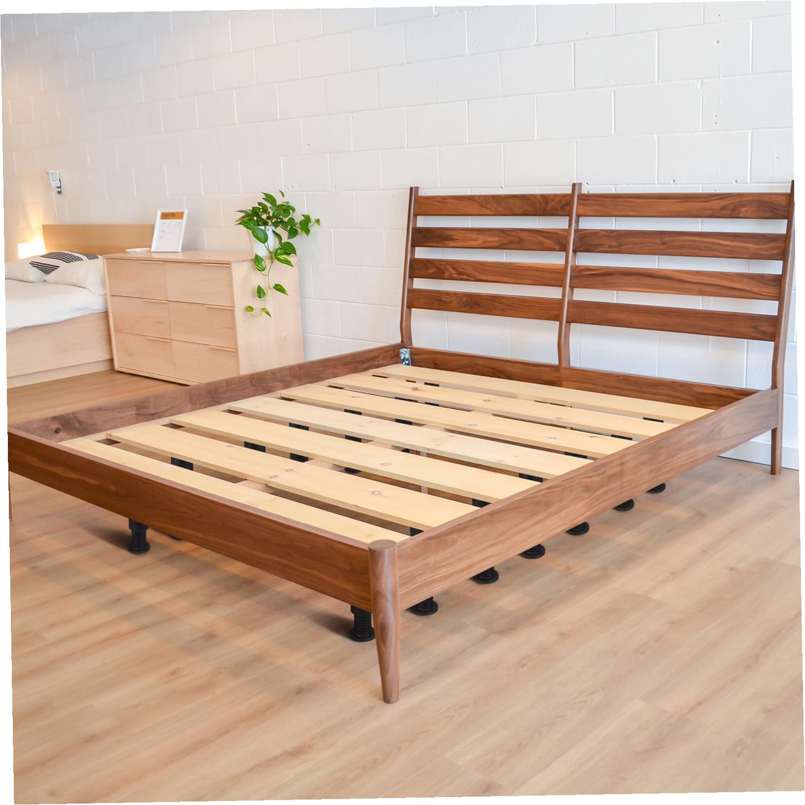iplusmile 2pezzi Gambe di Supporto per Letto Regolabili in Altezza Kit di Sostituzione per Telaio Letto Intervallo da Supporto Centrale