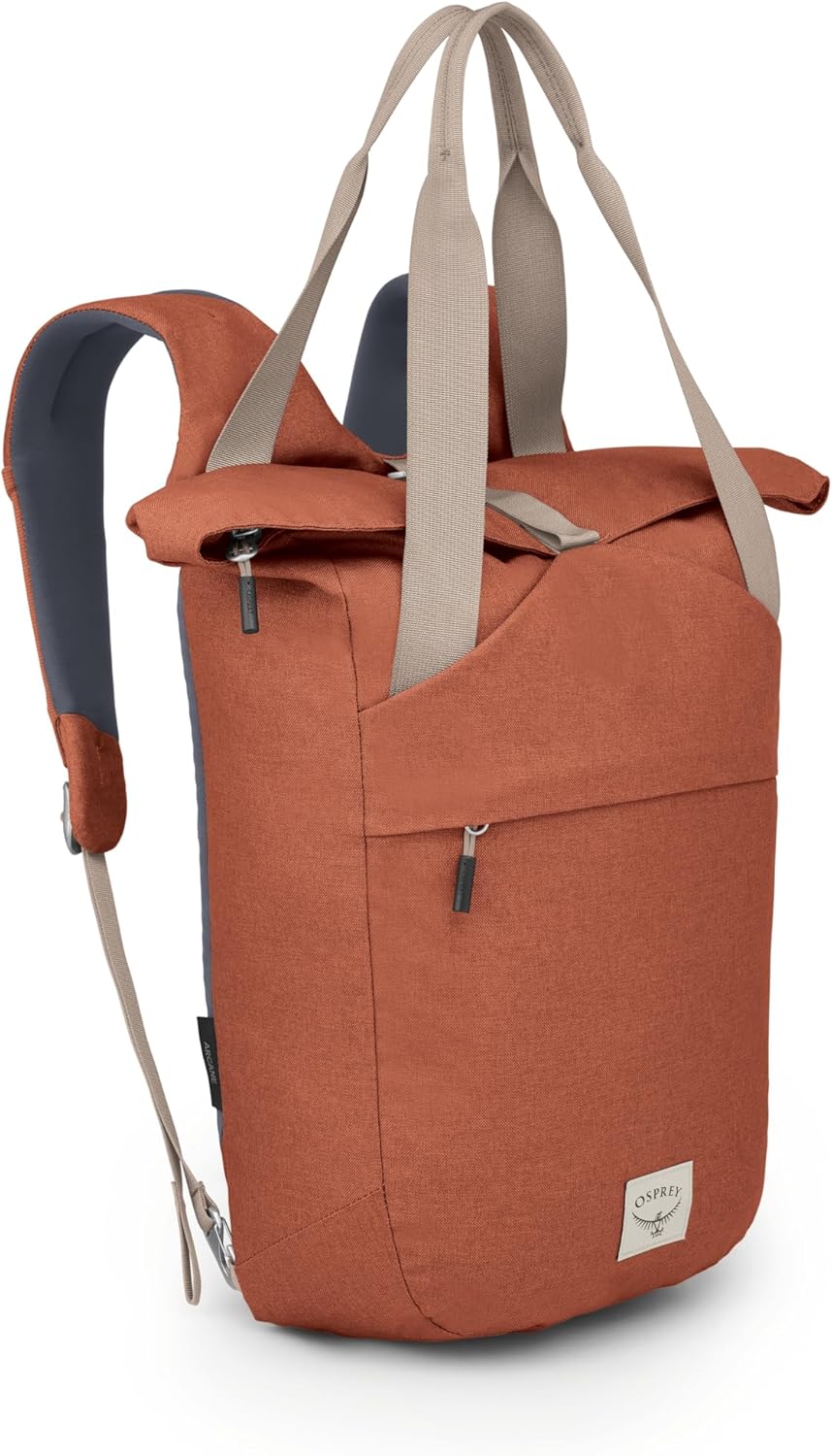 Osprey Arcane Zip Top Tote Backpack, Porcelain Orange Heather