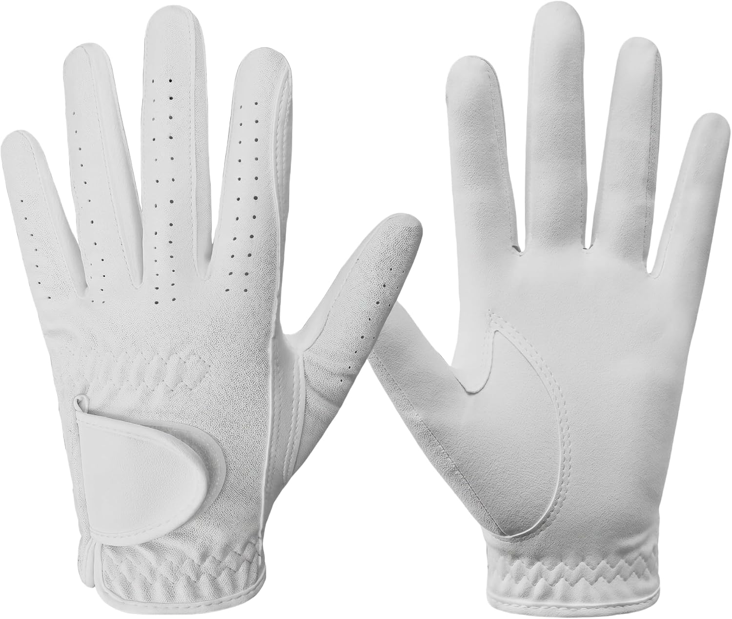 Breathable Golf Glove for Men Women – Anti-Slip Left/Right Hand, All Weather Grip, Wear-Resistant with Comfort Fit (Small)