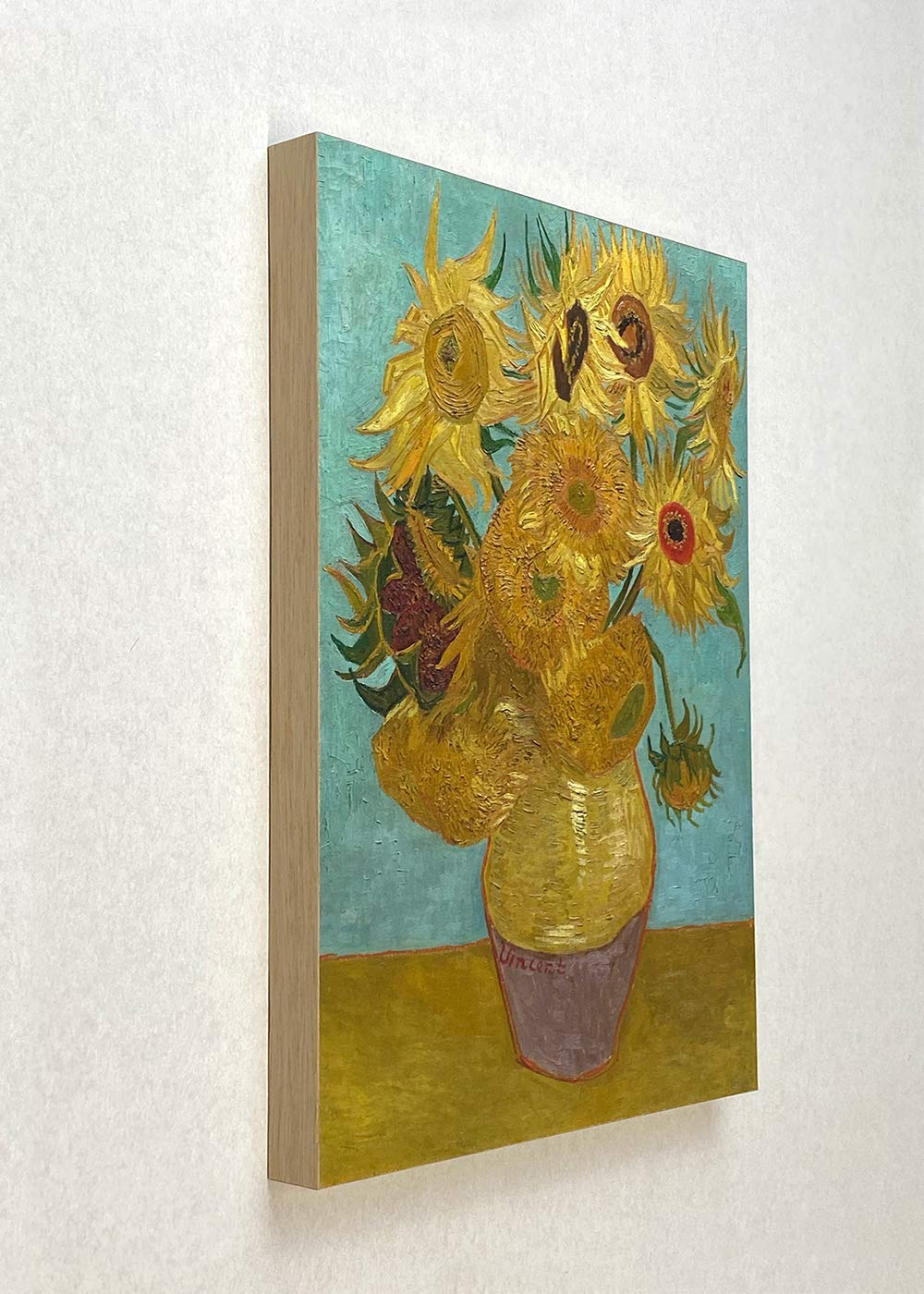 Amazon.co.jp: 素敵なアートパネル A4サイズ ひまわり フィンセント