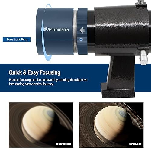 Miniatura 3 de Astromania Alcance buscador en ángulo de 9x50 con imagen vertical y no invertida, negro