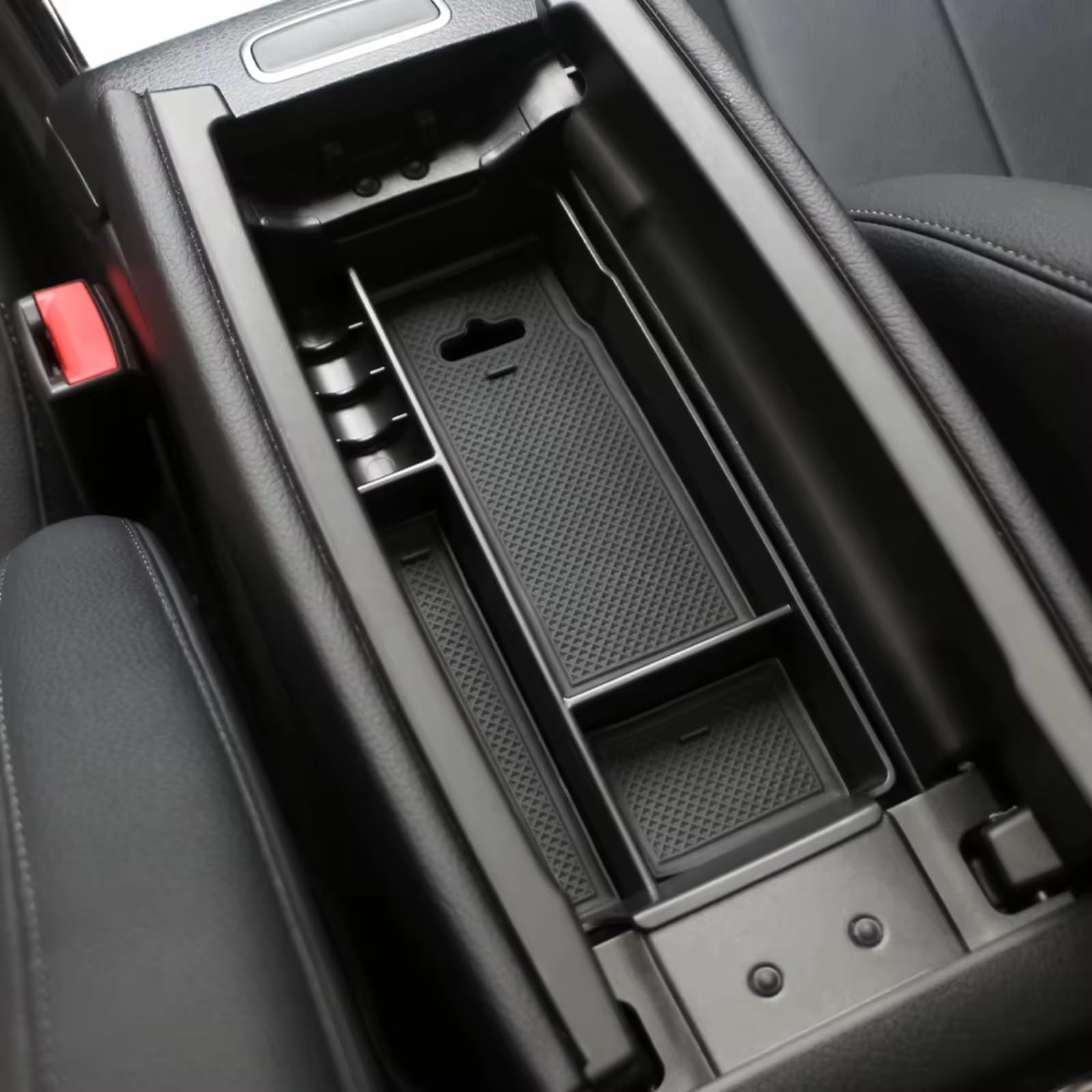 Caja Almacenamiento Central Compatible Con Benz Para GLB Para Class Para W247 Para X247 1 Uds Caja De Almacenamiento De Reposabrazos De Consola Central Interior De Coche