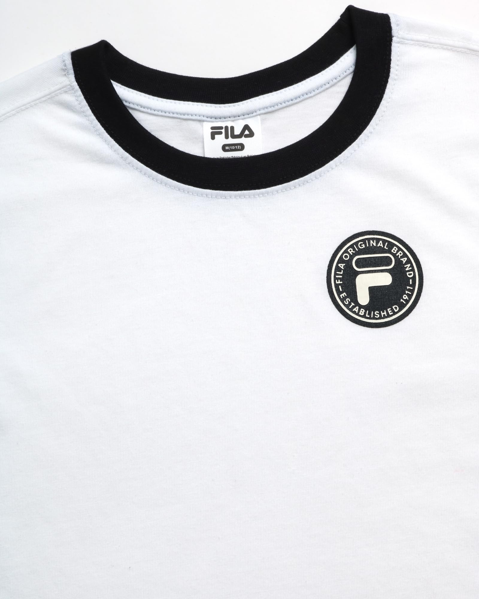 Fila Sport-Shirts für Jungen – 3er-Pack Performance Rundhalsausschnitt Jungen Dry Fit Shirts – Active Short Sleeve Graphic Tees (Größen 8–18)