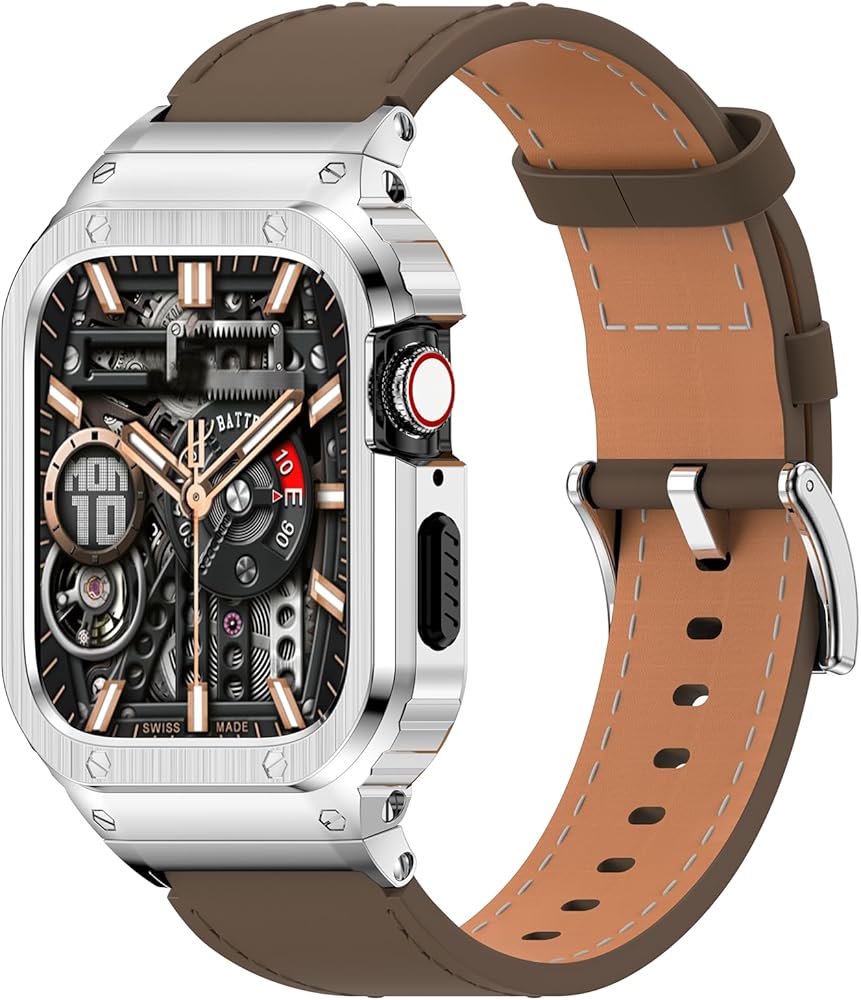 廃盤 Apple(アップル)純正 45mmケース用インクレザーリンク - S/M  