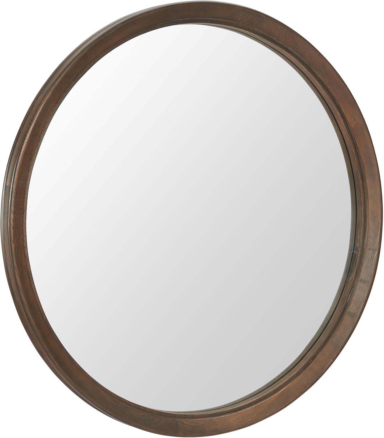 Zuo Inikas Mirror Espresso, Brown Wall Decor, Modern Style, Hanging, Fir Wood, Vertical, Decor Mirrors, 39.4" W x 2" D x 39.4" H