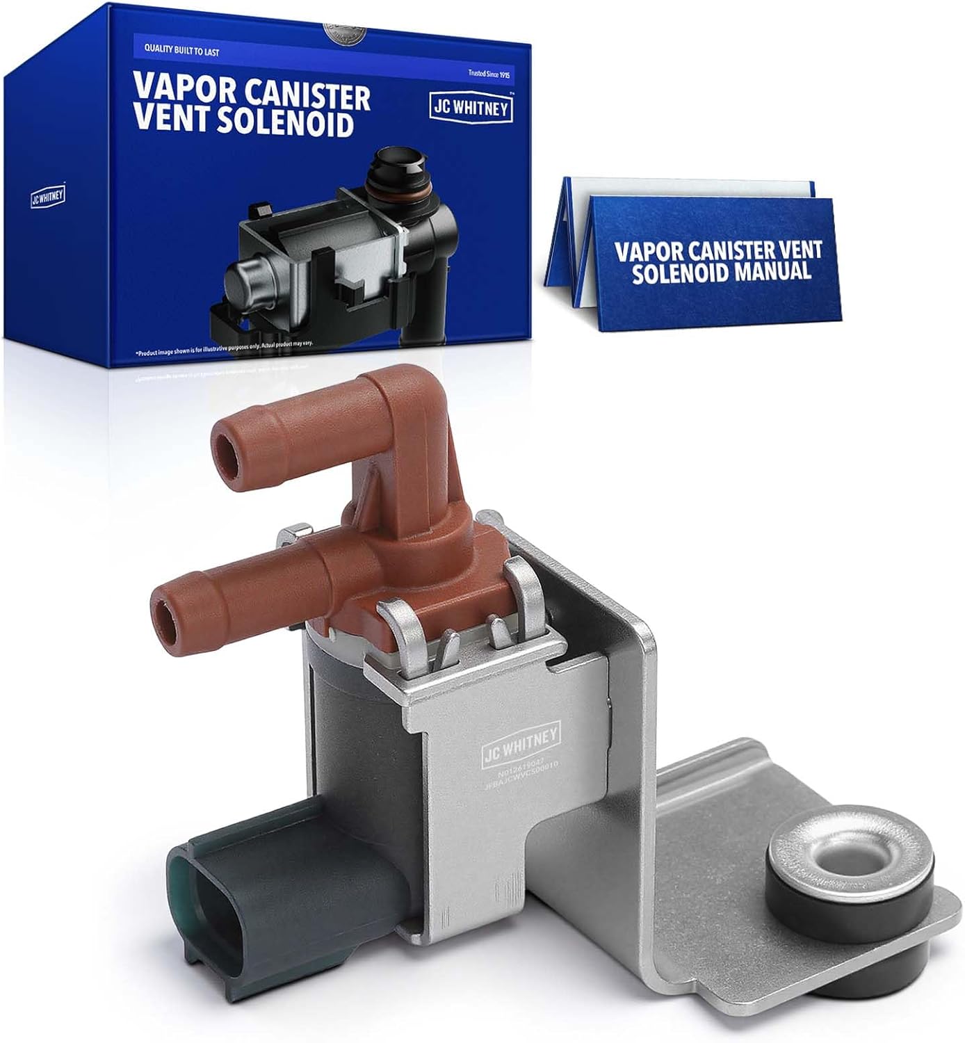 JC Whitney JFBAJCWVCS00010 Vapor Canister Purge Solenoid - Compatible with Toyota Corolla 1998-1999