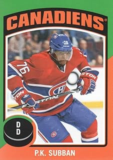 2014-15 O-Pee-Chee Hockey Stickers #ST-9 P.K. Subban