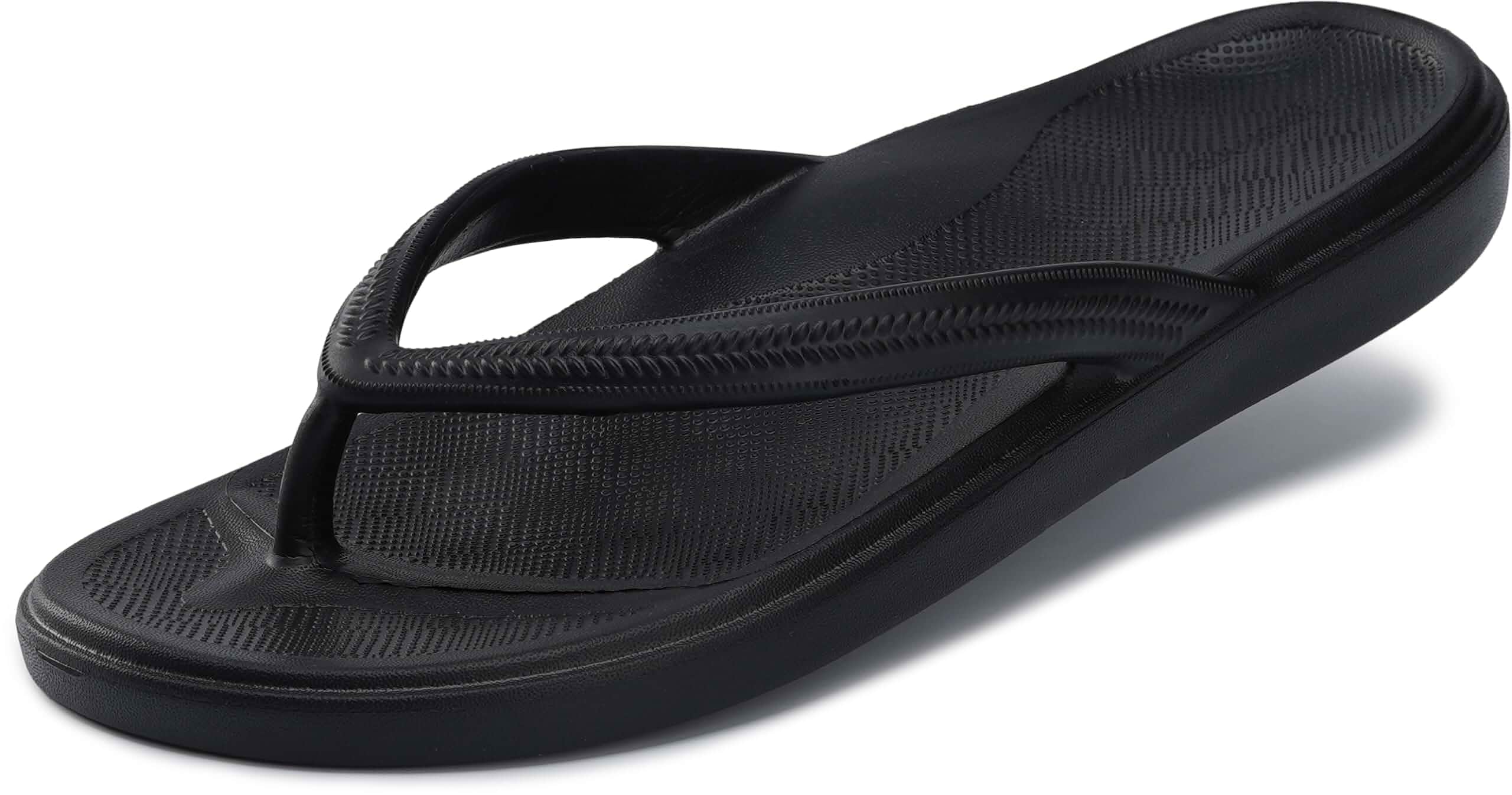 Joomra Womens Arch Support Flip Flops Plantar Fasciitis Thong Sandals One-piece Design, Supportive Sole, Durable Lightweight Seamless EVA Material, Soft Toe Post, Easy Slip-On
