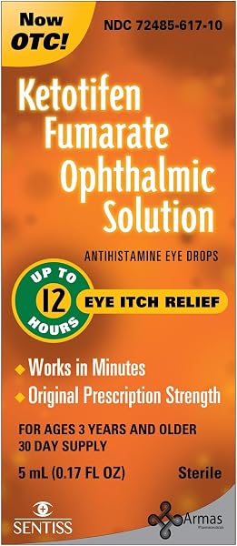 Armas Allergy Eye Drops Fast Relief for Itchy Eyes