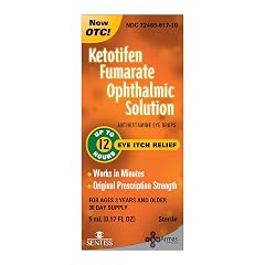 Armas Allergy Eye Drops Itch Relief Works in Minutes Relief for Up to 12 Hours Prescription Strength Ketotifen