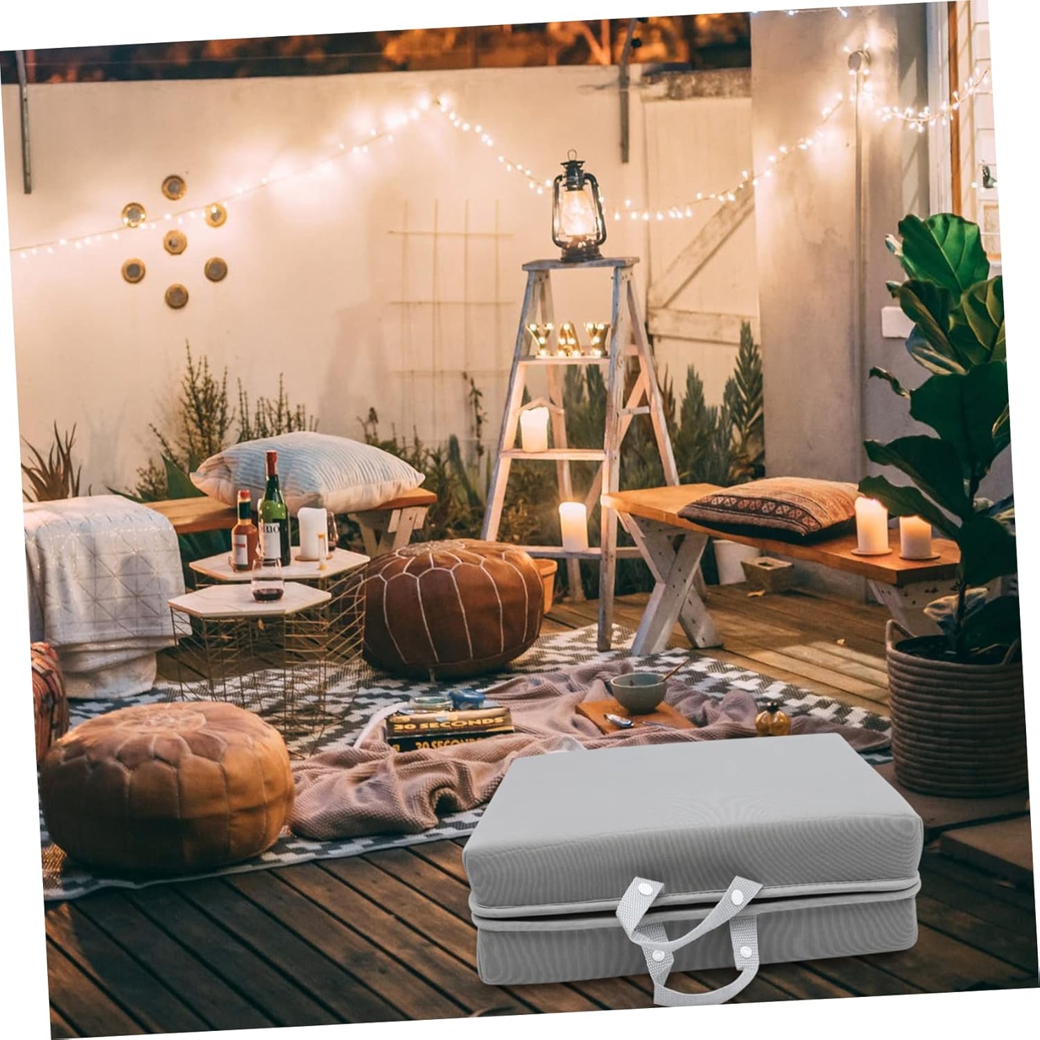 Hemoton Comfortable Garden Kneeler Protective Pads Camping Kneel Mat Easy to Use