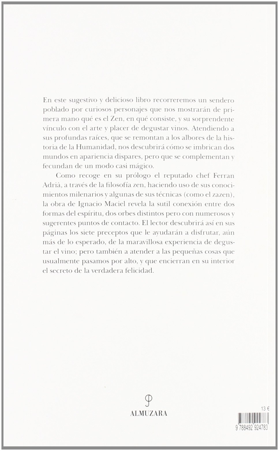 El Zen y el arte de degustar vinos (Gastronomía)