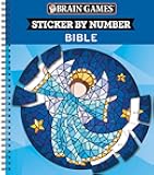 Brain Games - Sticker by Number: Bible (28 Images to Sticker)