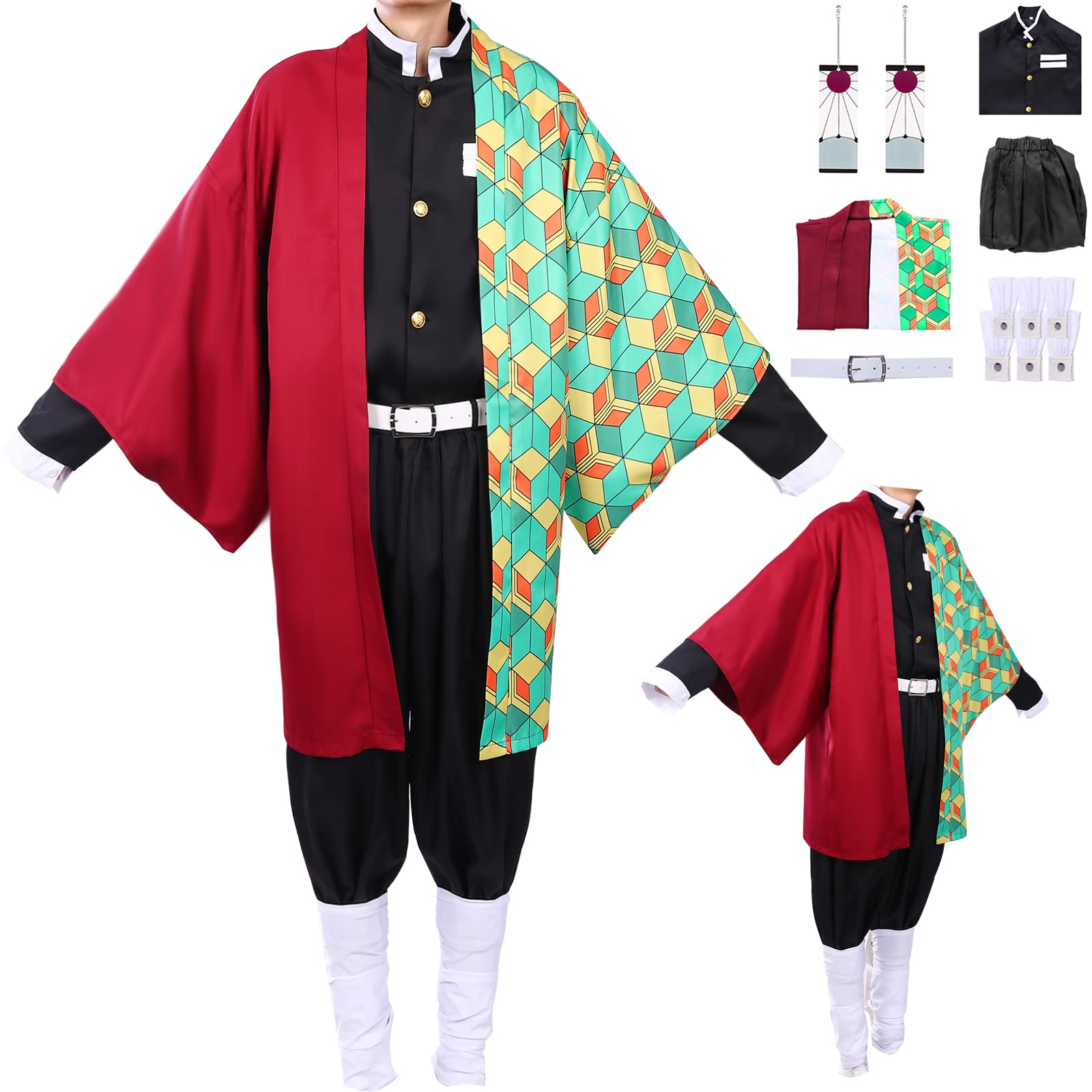 Buy Demon Slayer Cosplay Costume Tomioka Giyuu Kimono, Demon Slayer