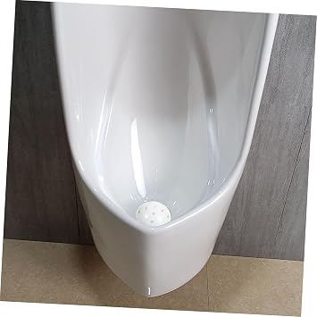 Ceramic Urinal Strainer Stopper Portable Urinal Drain Filter with Smooth Surface for Easy Cleanup