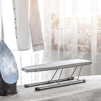 Sleeve Ironing Board 50x15x12cm Foldable Sleeve Board Perfect Sleeve Ironing, Compact & Lightweight with Heat Resistant, Ironing Shirt, Sleeves, Cuffs, Neckline for Laundry