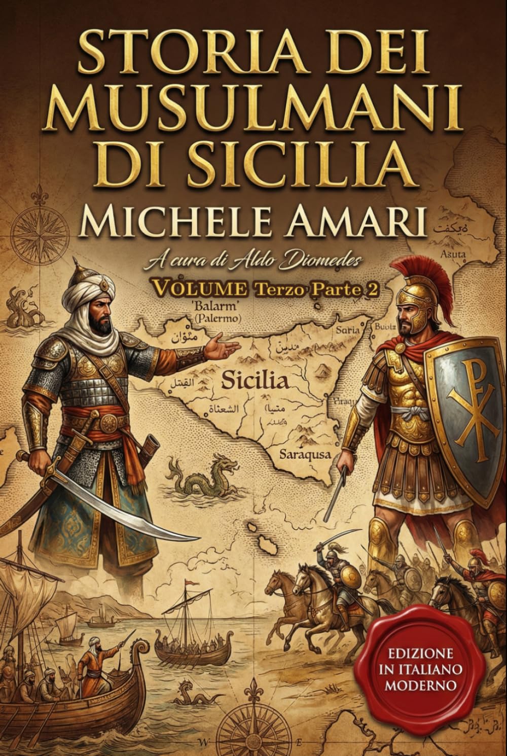 Storia dei musulmani di Sicilia Volume Terzo (parte 2): Il Tramonto dell'Islam in Sicilia. Edizione in italiano moderno