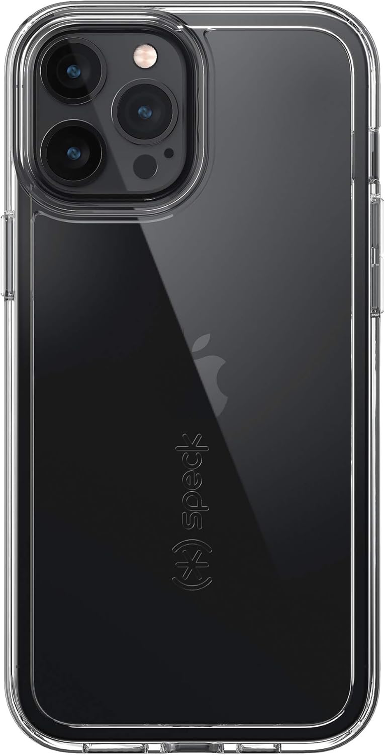 Speck Products GemShell iPhone 12 Pro Max Case, Clear/Clear, 137610-5085