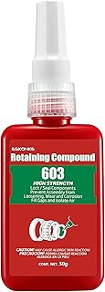ESKONKE Retaining Compound Green 603 Sleeve Retainer High Strength Cylindrical Metal Components Assemblies Locking and Sealing Anaerobic Glue 1.69 Oz/50 ml