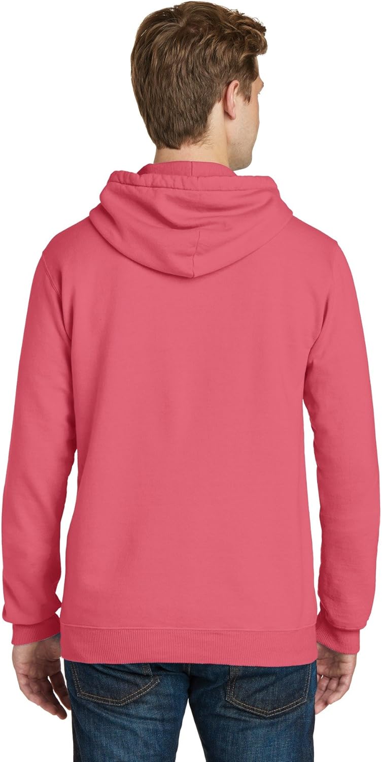 Port & Company Beach Wash Garment-Dyed Pullover Hooded Sweatshirt. PC098H
