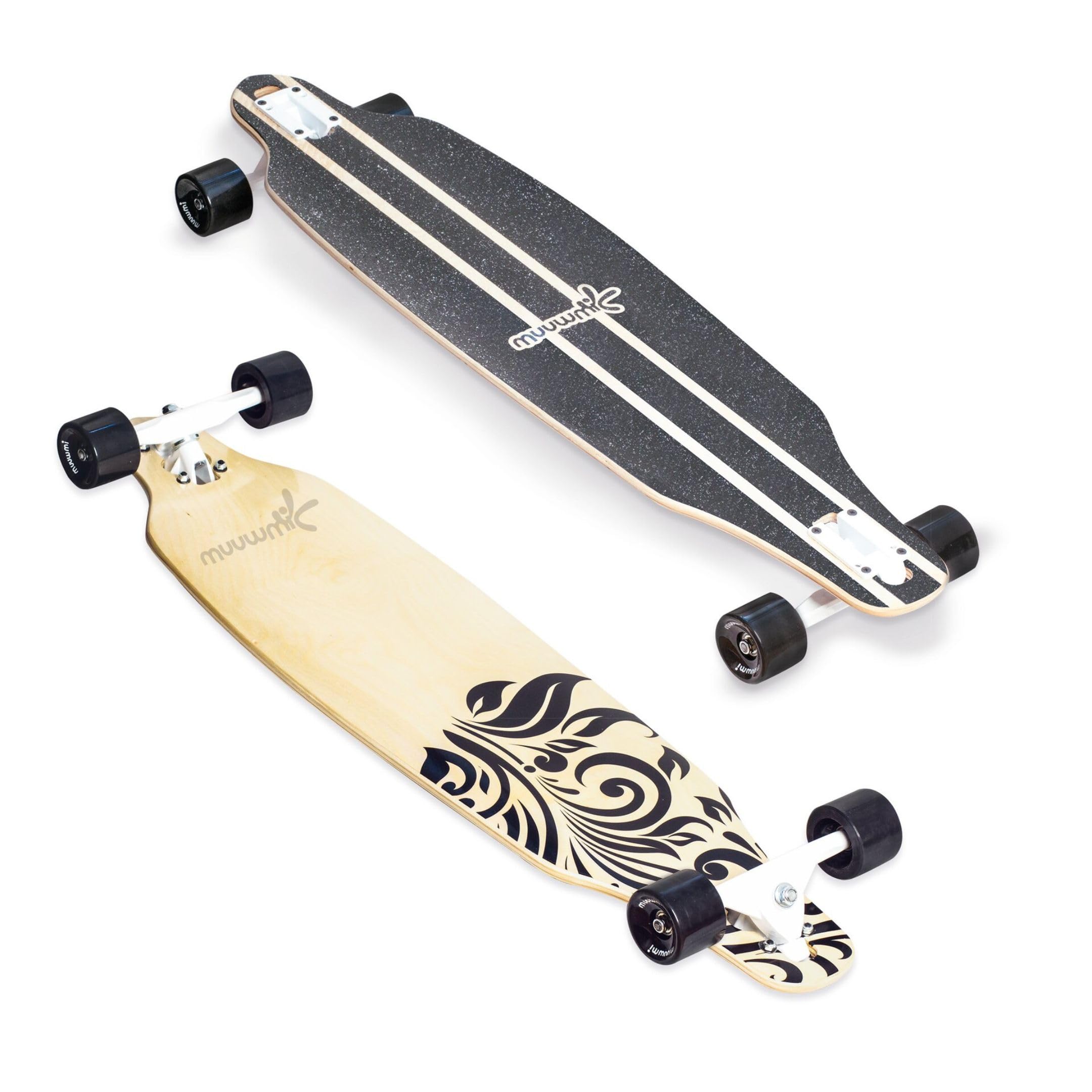ABEC 7 Longboard, for children and adults, Skateboards, with or without lighting wheels