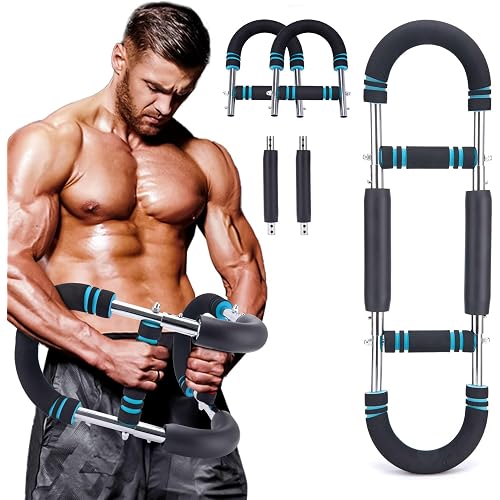 Twister Arm Trainer,Adjustable Chest Arm Workout Equipment,Chest Exerciser for Men,Arm Trainer for Men,Chest Clip Muscle Trainer,Portable Arm Exercise Equipment,Upper Body Workout Equipment