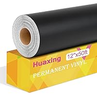 Vista 13 de Vinilo permanente blanco mate, rollo de vinilo adhesivo permanente de 12 pulgadas x 50 pies para todas las máquinas de corte, letreros