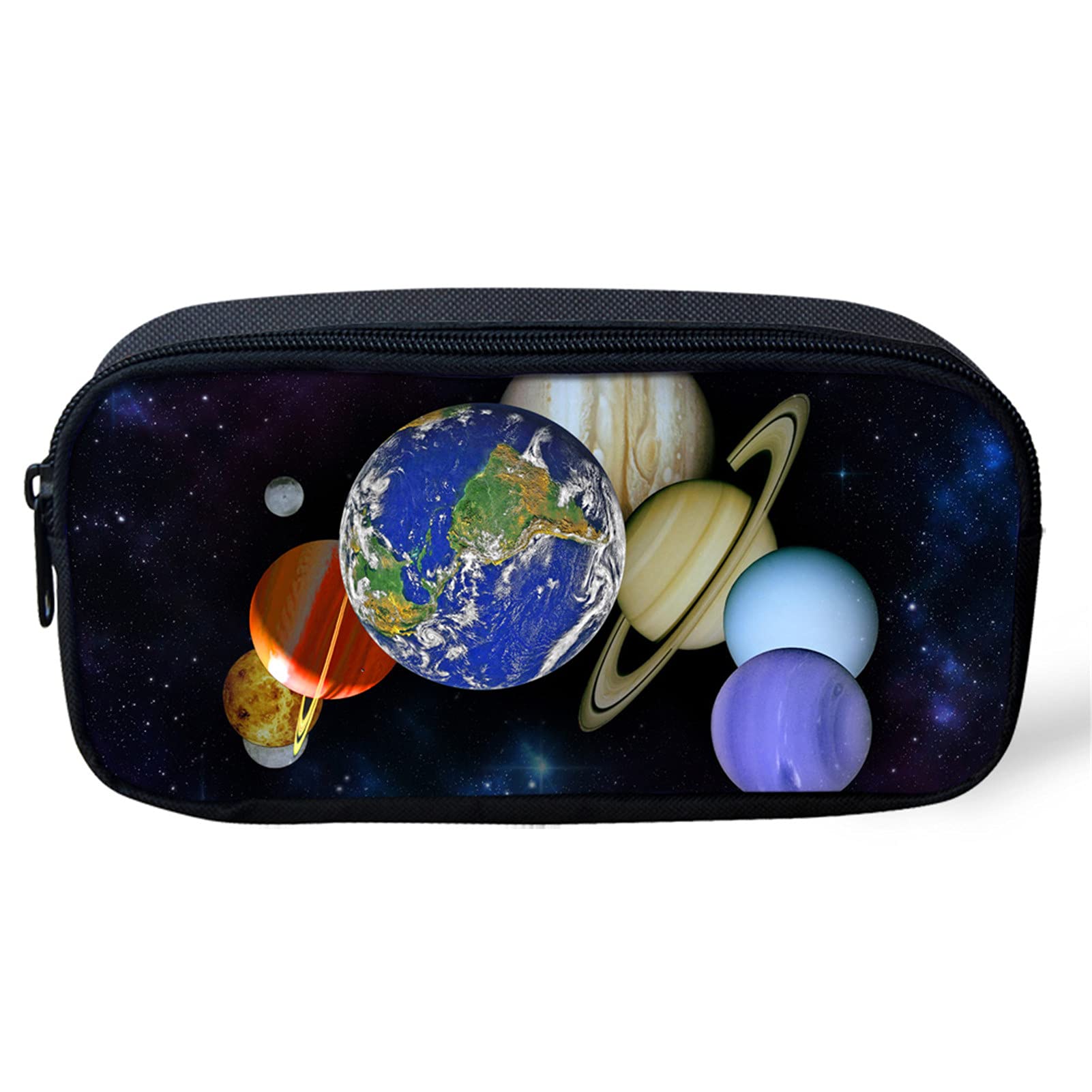 Belidome Planet Pen Bag with Durable Zipper Pencil Case for Kids Boys Girls — image 1