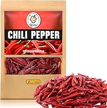 Yimi Premium Whole Dried Chilies, Chinese Dry Red Chili Peppers, For Hot Chili Oil and Sichuan Chongqing Hotpot, 10.7oz, M...