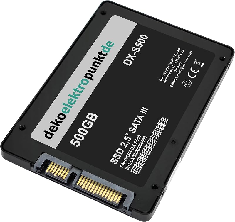 500 Go Disque Dur SSD Convient pour Samsung R525-Eikee, Remplacement Alternatif