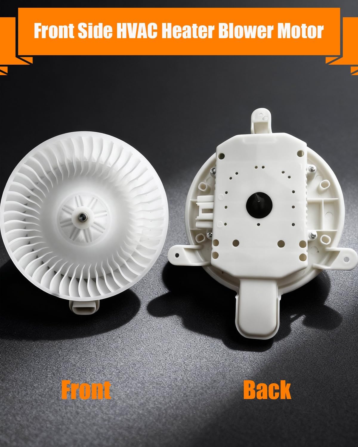 Front Side HVAC Heater Blower Motor Fits for 2008-2016 Lexus LX570 & Toyota Land Cruiser, for 2013-2018 Land Rover Vehicles, AC Heater Blower Motor Fan Replace OE 8710360390, 8710360480, 76501, PM4055