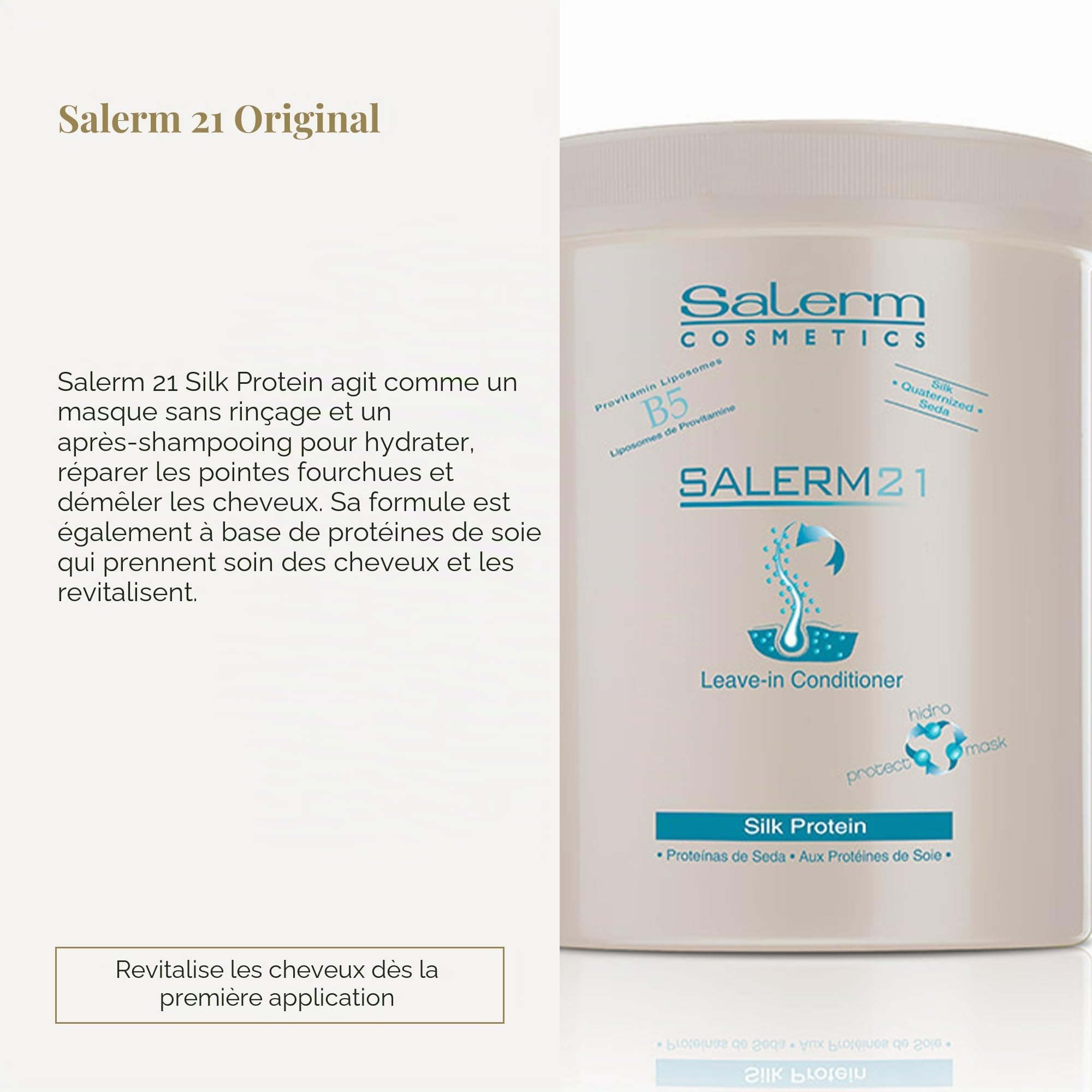 Après-shampooing non clarifiant Salerm (1000 ml)