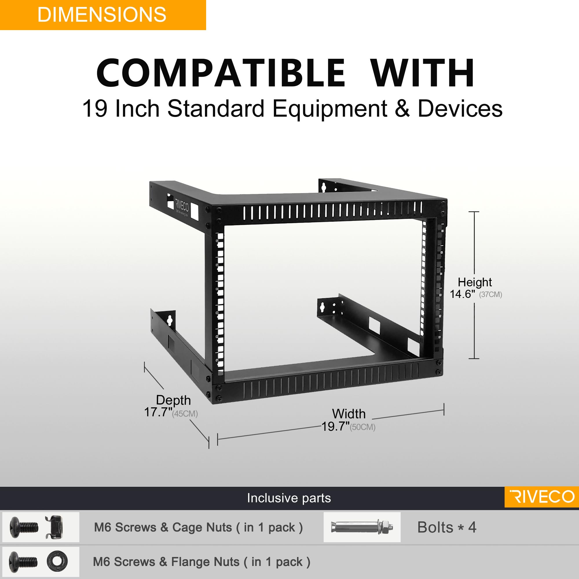 Amazon.com: RIVECO 6U 19