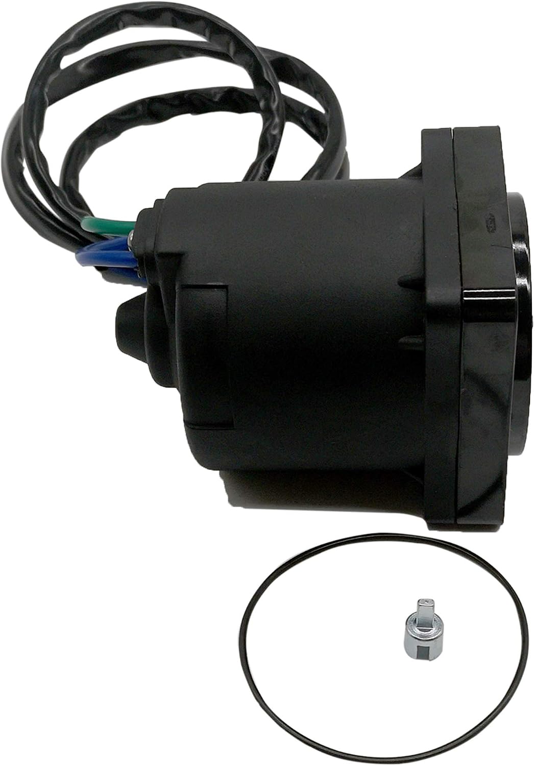 64E-43880-00,68V-43880-00 Power Tilt/Trim Motor For Yamaha 115-130-150-175-200-225 HP Outboard 12 Volt 64E-43880-01,68V-43880-01,64E-43880-02,68V-43880-02 With O-Ring Terminal Ends 1997-2014