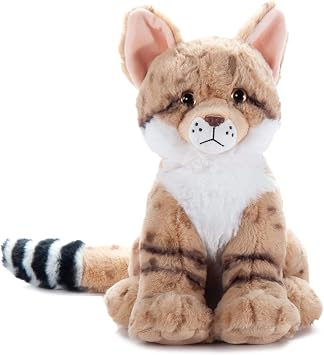 The Petting Zoo Sand Cat Stuffed Animal Plush, Wild Onez, Kids Gifts, 12 in | Sand Cat Realistic Wildlife Animals by Zoologee. Great Toys for Girls and Boys. Plush Gifts for Kids