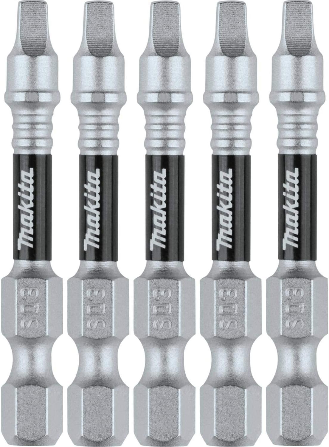 Makita 784645–9 2 Vierkant Power Bit – 6–3/8 Zoll (ca. 20,3 Cm) Lang, Für Terrassendielen & Unterböden