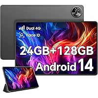 OSCAL 2025 AI Tablet Android 14｜4G LTE Dual SIM｜24GB RAM+128GB ROM｜11 Pollici 120Hz｜7700mAh｜Widevine
