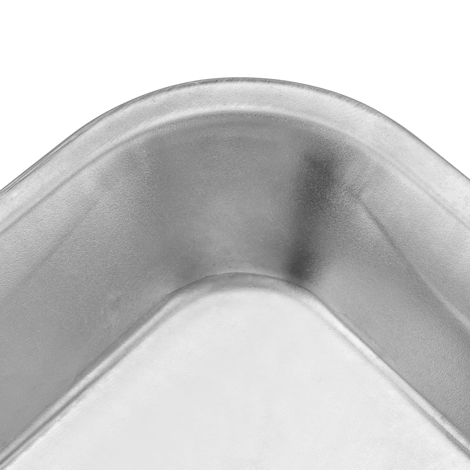HOZEON Chirurgische Tabletts, Edelstahl-Tablett, Zahnprozessor-Tablett, Laborinstrument-Organizer-Tabletts mit nahtlosem Rand für Labor, Zahntätowierungsinstrumente, silberfarben, flach, 15 Stück