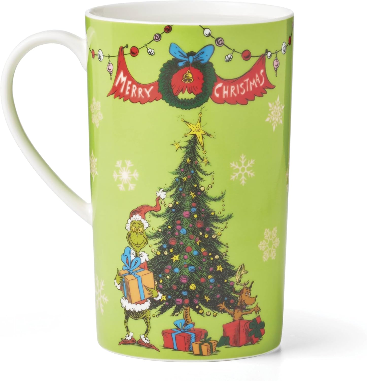 Lenox 896339 Merry Grinchmas Magic Heat-Changing Mug, Green, Christmas & Holiday Drinkware - Image 4