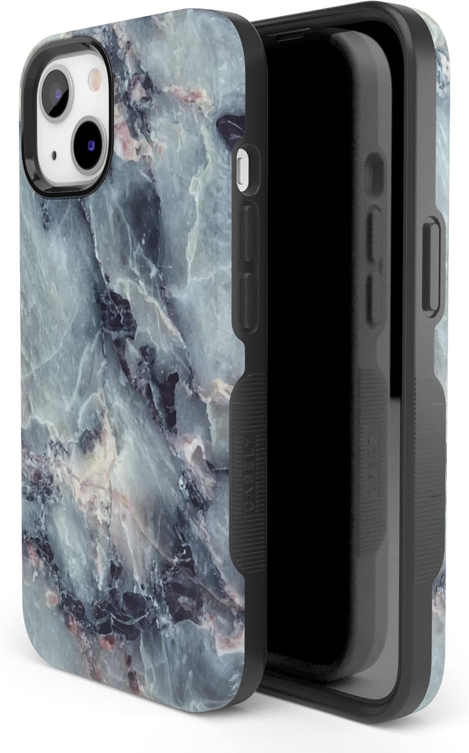 Casely iPhone 13 Case | Deep Sea | Blue Marble | Bold Protective Design | Compatible with MagSafe