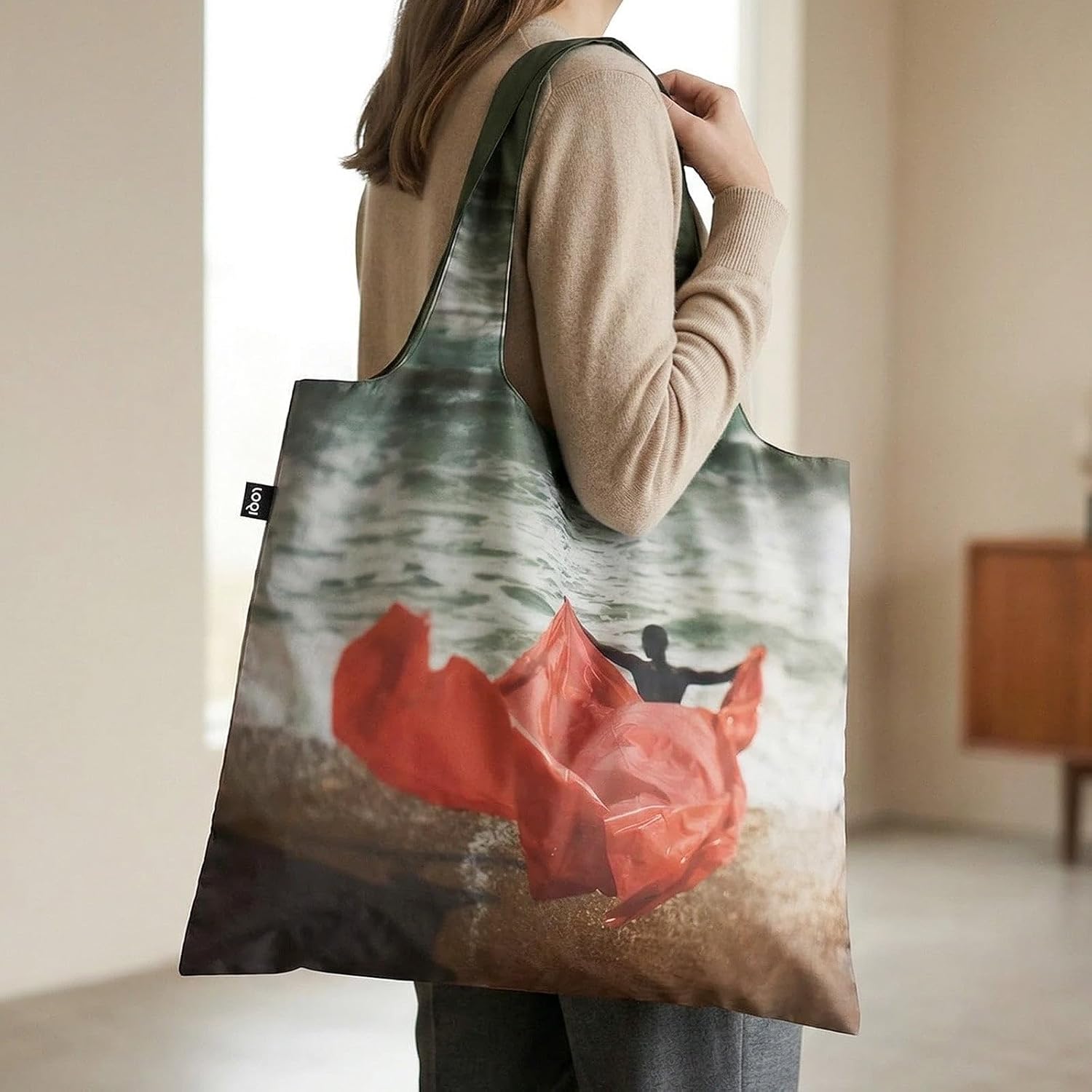 allydrew LOQI STOCK and DE MIDDEL Recycled Reusable Shopping Bag
