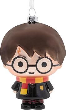Hallmark Harry Potter Christmas Ornament, Blown Glass