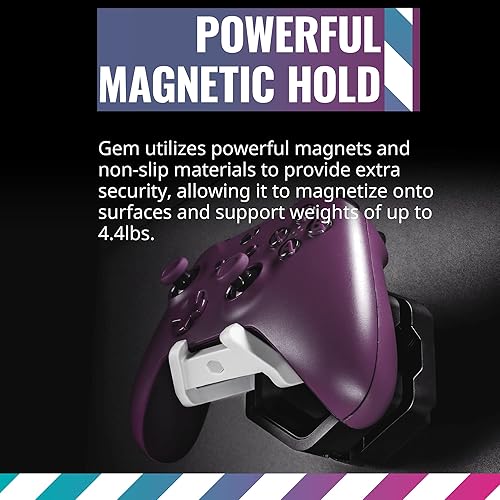 Miniatura 2 de Cooler Master MasterAccessory GEM - Almacenamiento de juegos de montaje multisuperficie magnetizado blanco para juegos, periféricos, mandos,