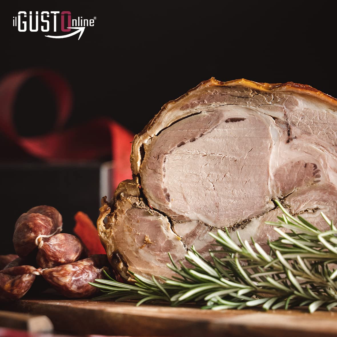 Mix Prodotti Romani - Porchetta di Ariccia IGP 2kg + Coppiette di puro Suino 500g