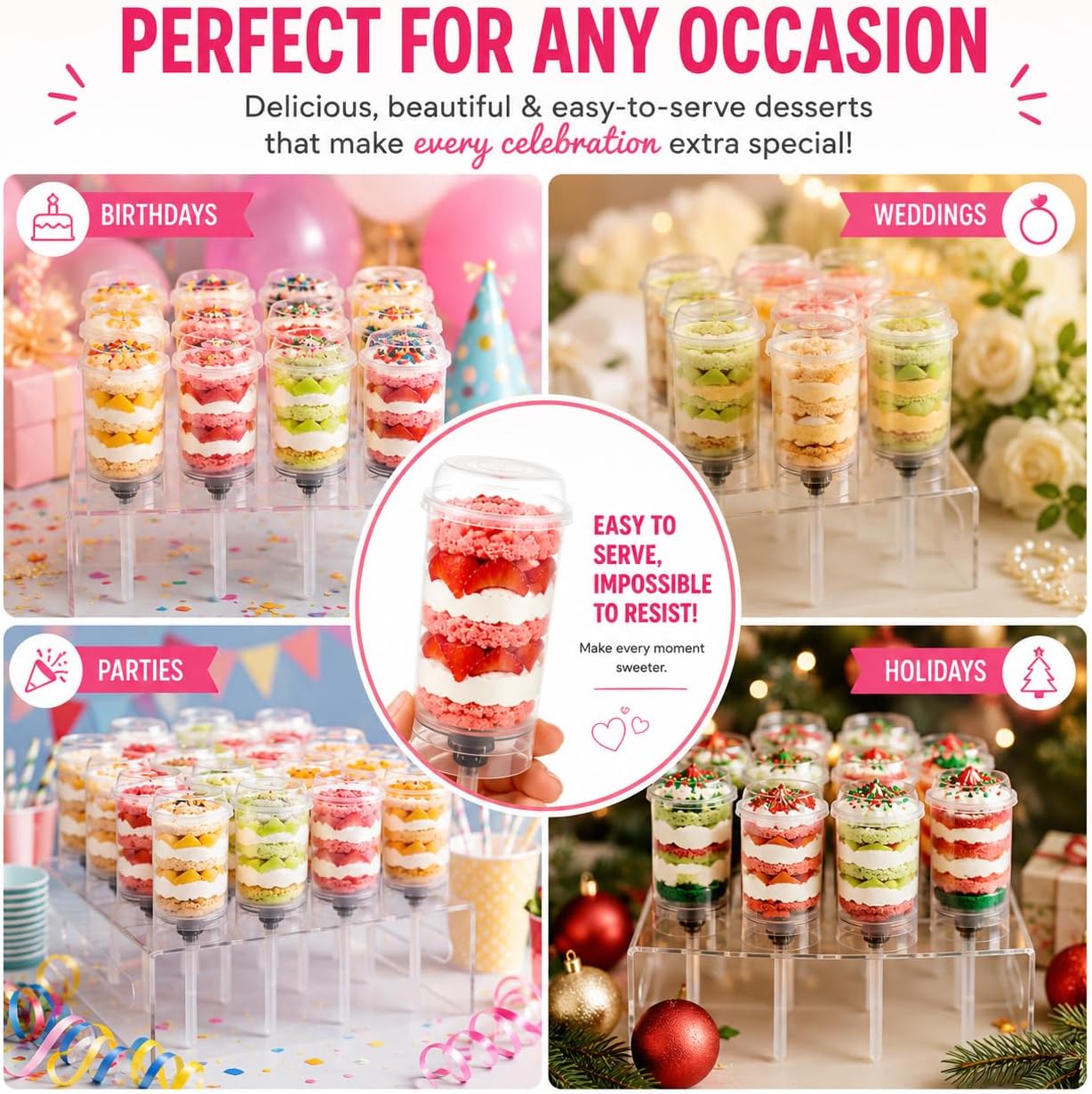 Cake Push Pops Dessert Kit